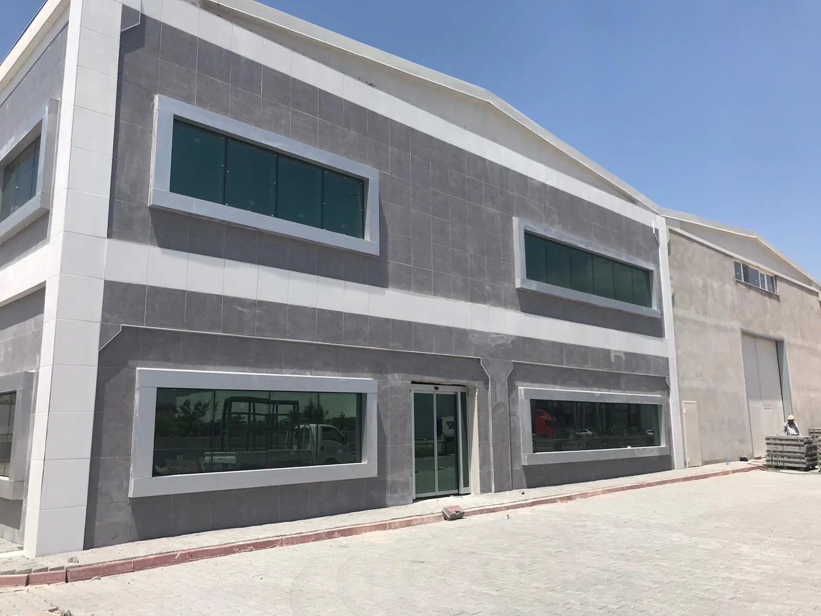 Sanayi Binası Alüminyum Panel Cephe