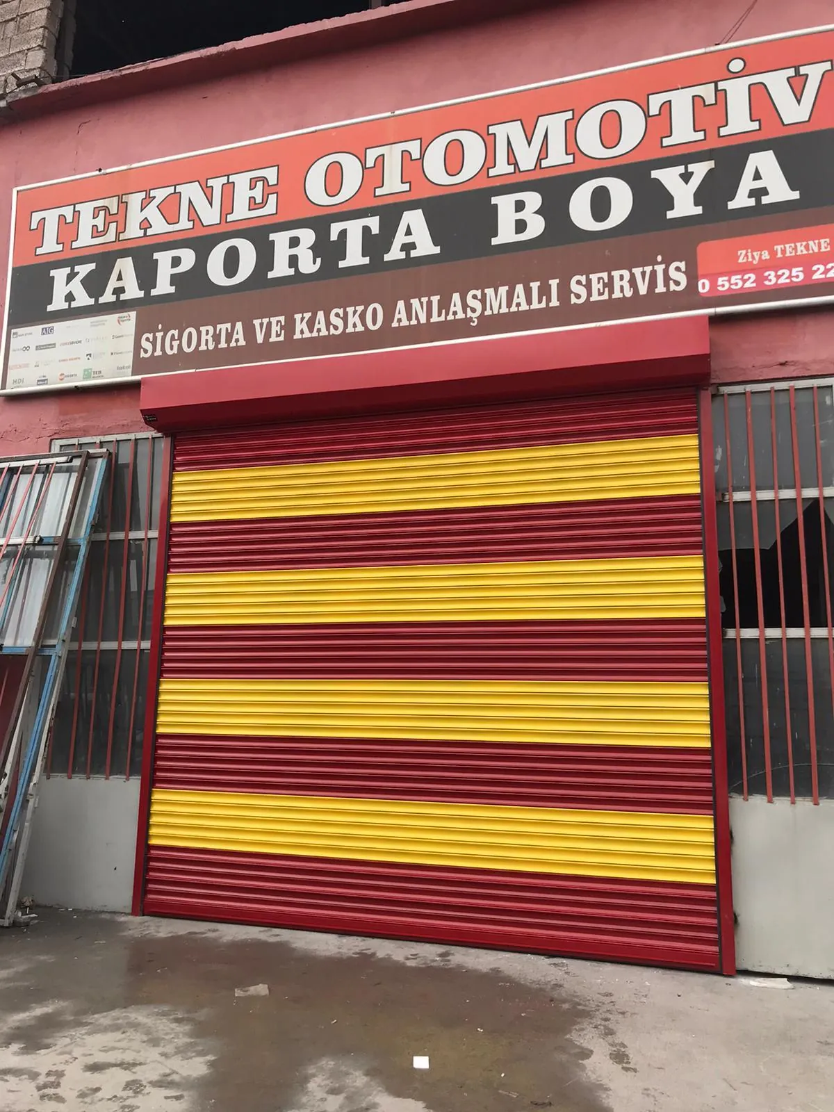 Tekne Otomotiv Kepenk Uygulaması
